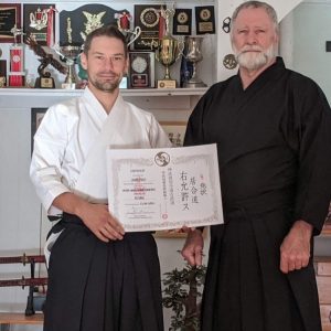 Diplôme iaido Larry Foisy Diplôme iaido Larry Foisy